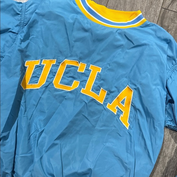 Vintage UCLA Bruins Windbreaker Crewneck — Blue & Gold — Unisex L - Picture 2 of 5